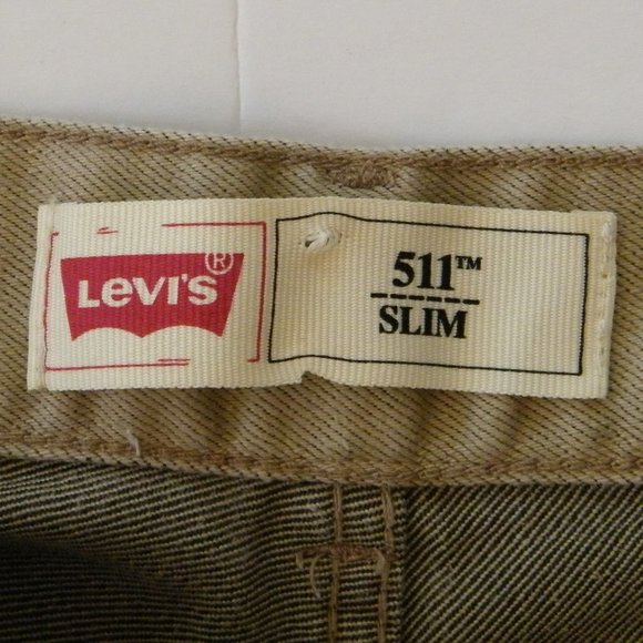 Boys Levi's 511 Slim Jeans Tag Size 14 27x27 - Picture 7 of 9
